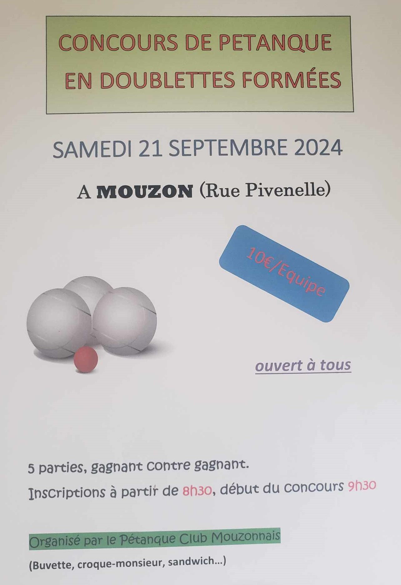 PETANQUE